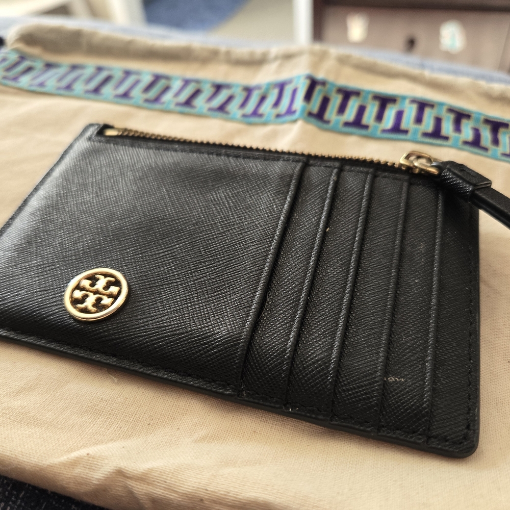 Tory Burch Black Card Holder